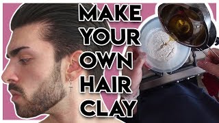 How To Make Your Own Hair Clay [upl. by Mayman]