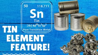 All the facts on the element TIN Sn Science rocks [upl. by Rosanne919]