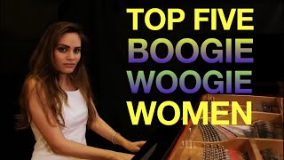 Top 5 Boogie Woogie Women [upl. by Angle319]