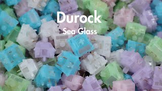 Durock Sea Glass Linear Switch  Sound Test [upl. by Anikas]