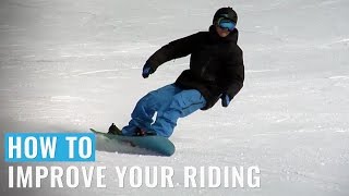 How To Improve Your Riding On A Snowboard [upl. by Ryder]