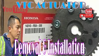 VTC actuator removal and installation [upl. by Ahter419]