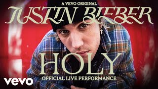 Justin Bieber  Holy Official Live Performance  Vevo [upl. by Ahiel]