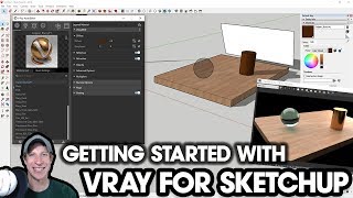 Getting Started Rendering in VRAY EP 1  BEGINNERS START HERE [upl. by Linders]