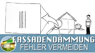 Fassadendämmung  so geht es richtig [upl. by Atnohs999]