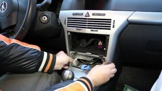 Opel Astra H разбираем панель приборов How to disassemble the dashboard Opel Astra H [upl. by Hbahsur]