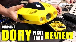 Worlds SMALLEST Underwater Drone ROV  CHASING DORY Review  Unbox PoolOcean Test w Craig Glover [upl. by Llezom]