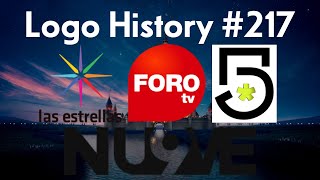 Logo History 217  Las Estrellas FOROtv Canal 5 amp Nu9ve [upl. by Nameloc]