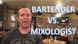 The Difference Between a Bartender amp a Mixologist How To Become A Bartender [upl. by Niehaus]