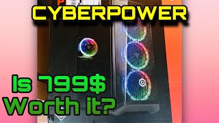 MY NEW CYBERPOWER PC  unboxing  review [upl. by Veda714]