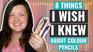 8 Things I Wish I Knew As a BEGINNER Colour Pencil Artist [upl. by Anek]