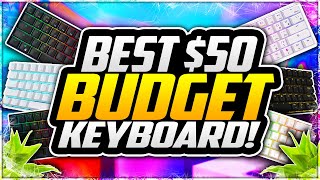 Best BUDGET 60 Keyboard Under 50 CHEAP Gaming Keyboard Under 50 RK61 Review [upl. by Rhetta]