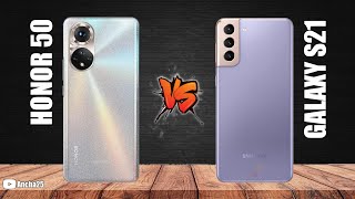 Honor 50 vs Samsung Galaxy S21 5g [upl. by Torre670]