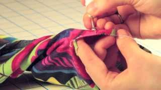 How to Remove a Rolled Hem or Straight Stitch [upl. by Aneez]