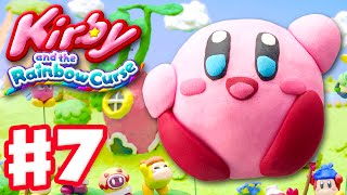 Kirby and the Rainbow Curse World 7 4Player [upl. by Jaella]