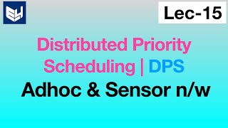 DPS  Contention based protocol with scheduling  Adhoc Networks  Lec15  Bhanu Priya [upl. by Tay]