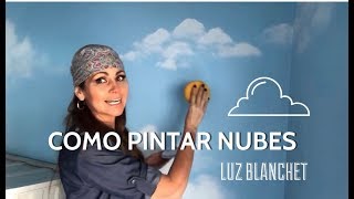 COMO PINTAR NUBES [upl. by Revlys]