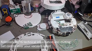 Roborock S6T6 Technical information and rooting Part 2 [upl. by Seavir]