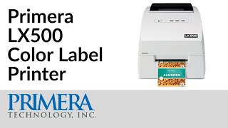 Primera LX500 Label Printer [upl. by Kir]