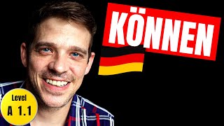 Modalverb KÖNNEN  The German modal verb quotcanquot fully explained [upl. by Rodger156]