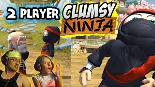 We Play CLUMSY NINJA Father Daughter iOS Face Cam Gameplay [upl. by Assedo242]