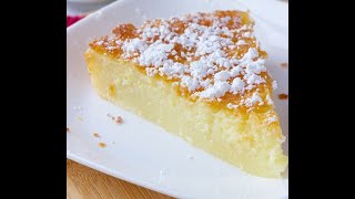 Impossible Custard Pie  Crustless Allinonebowl Recipe [upl. by Campos]