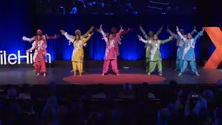 Bhangra dance with a modern twist  Colorado Bhangra Team  TEDxMileHigh [upl. by Noirb]