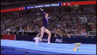 McKayla Maroney Olympic Trials  Vault Day 1 [upl. by Gnanmos840]