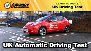 UK Automatic Driving Test Replica 2024 full route without SatNav [upl. by Robaina57]