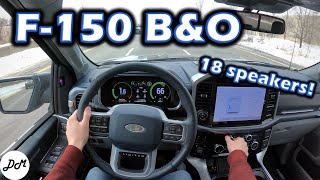 2021 Ford F150 – BampO Unleashed Sound System Review [upl. by Albers]