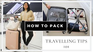 How to Pack Your Suitcase for Travel Packing Tips  Nathalee Pauline [upl. by Kinney]