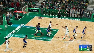 NBA 2K22  Golden State Warriors vs Boston Celtics  Gameplay PS5 UHD 4K60FPS [upl. by Inalak]