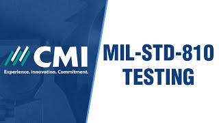 MILSTD810 Testing [upl. by Allisan]