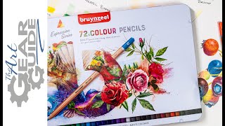 Bruynzeel Expression Coloured Pencil Review [upl. by Hazel174]