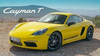 NEW Porsche 718 Cayman T Road Review  Carfection 4K [upl. by Ynnohj722]