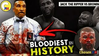 Bloodiest Fight in Boxing History  The Ripper Vs Browne  Full Fight  Highlights [upl. by Anahsat]