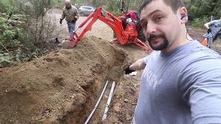 DIY Electrical Service trenching and conduit Installation [upl. by Nevlin]