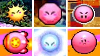 Kirby Canvas Curse  All Copy Abilities [upl. by Ashjian]