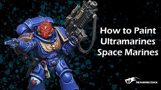 How to Paint Ultramarines Space Marines [upl. by Okoyik]