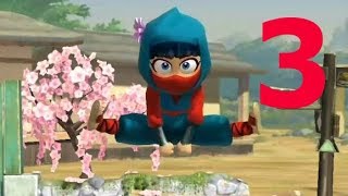 Clumsy Ninja  Gameplay Walkthrough Part 3  Level 56  BuddyFun [upl. by Blase]