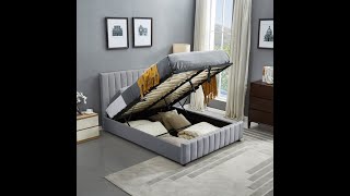 Ottoman bed  Step by Step Assembly instructions [upl. by Banks]