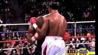 lennox lewis vs mike tyson full fight highlights [upl. by Lahcar211]