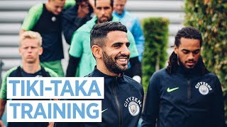 TIKITAKA  MAN CITY TRAINING [upl. by Asillem]