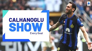 Hakan Calhanoglu SHOW Every Goal amp Assist  Serie A 202324 [upl. by Wolfie]