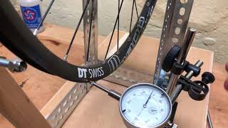 DIY Wheel Truing Stand 30 [upl. by Hannasus]