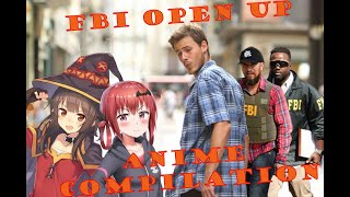 FBI ANIME NEW MEME COMPILATION [upl. by Anwahsak]