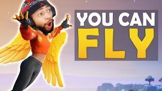 YOU CAN FLY IN FORTNITE [upl. by Katie]