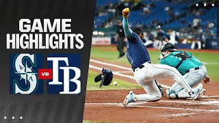 Mariners vs Rays Game Highlights 62524  MLB Highlights [upl. by Oalsecnew]