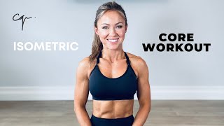 10 Minute Isometric Core Workout  No Equipment [upl. by Lemhaj]