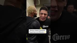 Figueiredo and Moreno backstage at UFC300 😤 [upl. by Marlowe]